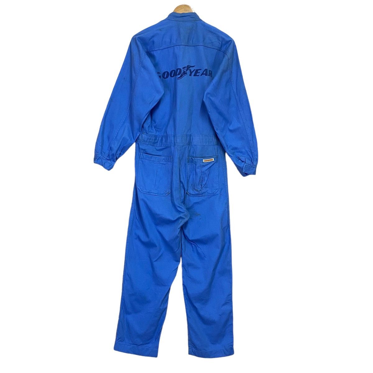 Japanese Brand Vintage Good Year Team Racing Overall Size US 35 - 9 Thumbnail