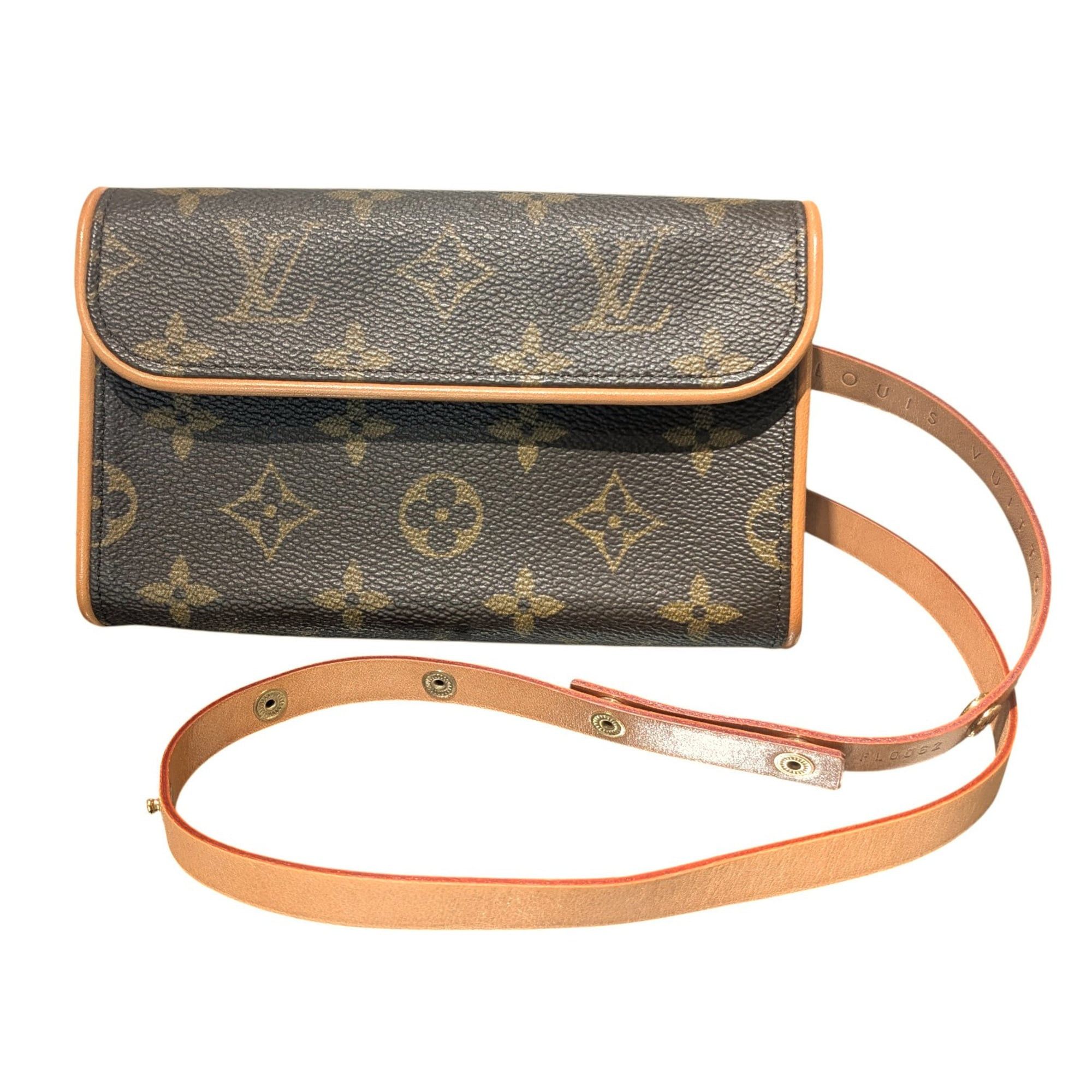 Louis Vuitton LOUIS VUITTON Monogram Florentine Pochette M51855 Bag Shoulder Pouch Women's Men's Size ONE SIZE - 1 Thumbnail