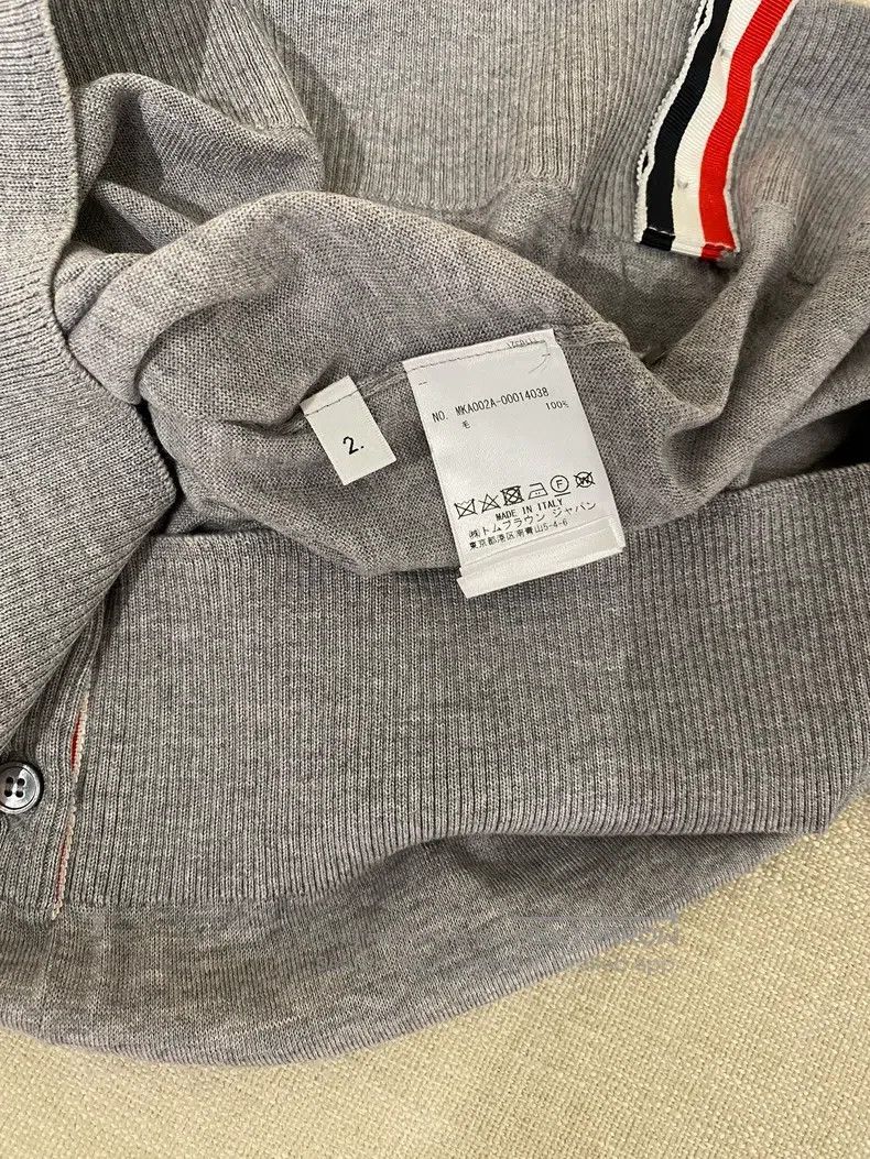 Thom Browne Thom Browne Thin Angora Wool Cardigan Size US M / EU 48-50 / 2 - 7 Thumbnail