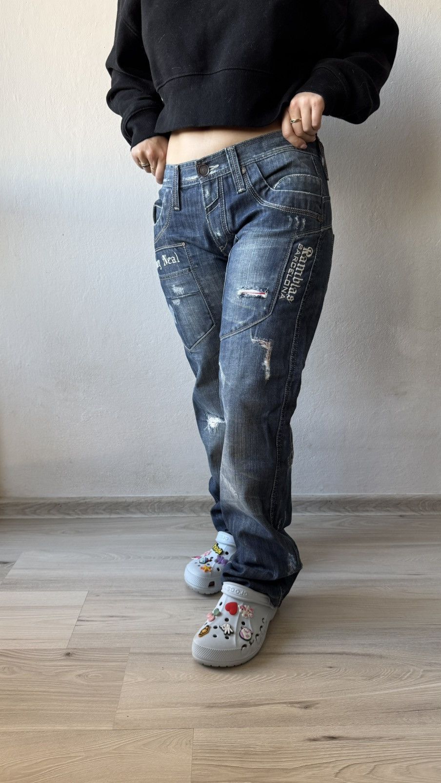 JNCO Vintage Rap Skate Washed Jeans y2k Size 30" / US 8 / IT 44 - 3 Thumbnail