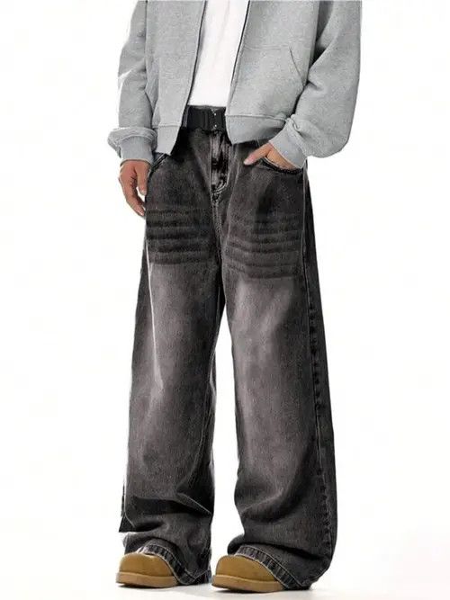 Other Washed 90s Retro Jeans Denim Size US 32 / EU 48 - 3 Thumbnail