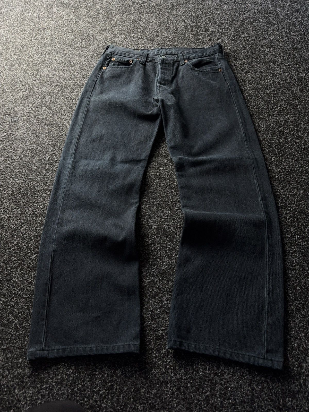 Levi's Vintage Levi’s 501 Black Jeans W30 L32 Made in Mexico Size US 30 / EU 46 - 1 Thumbnail