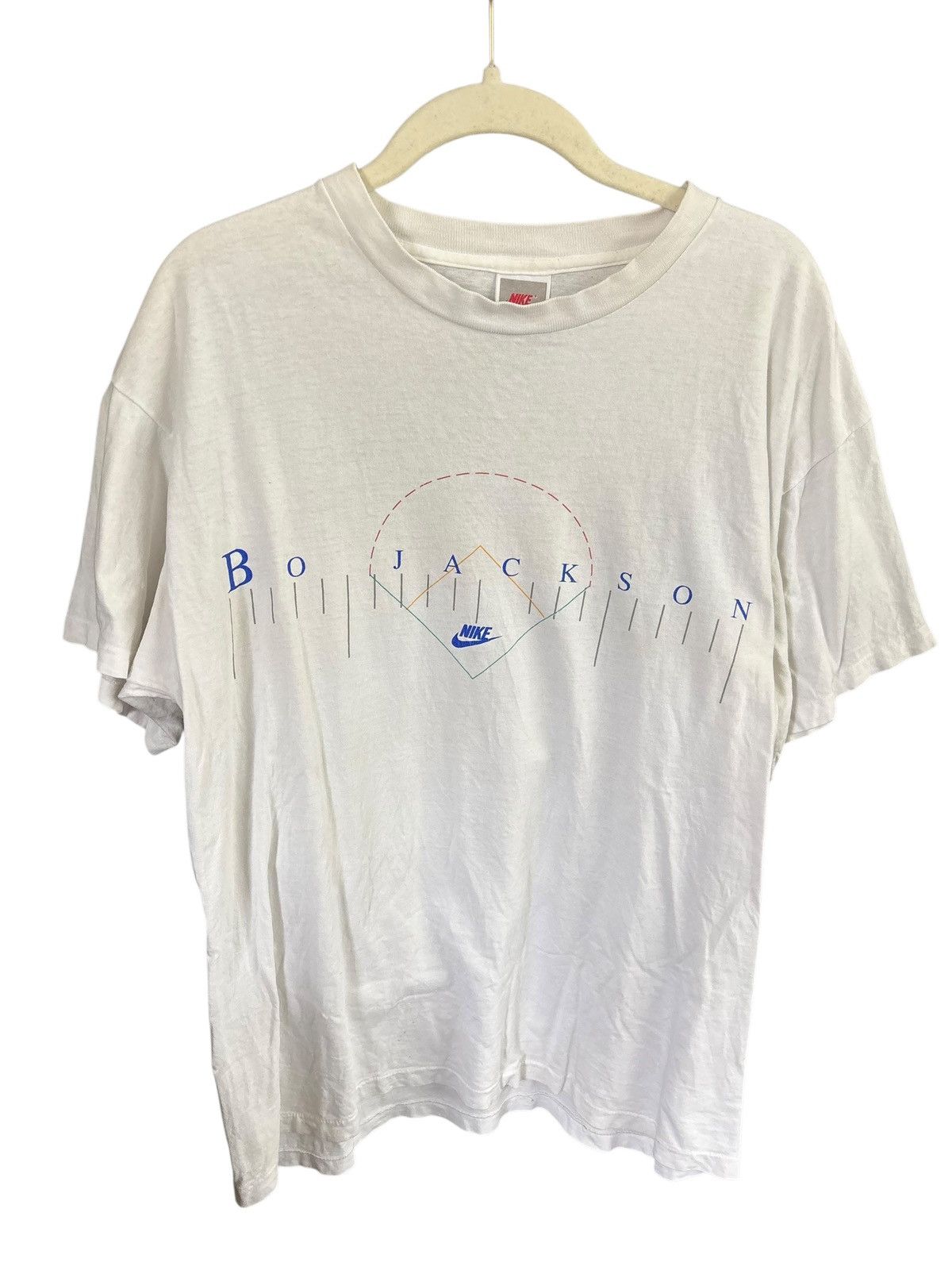 Nike Vintage Nike Bo Jackson Single Stitch T-Shirt Size US L / EU 52-54 / 3 - 1 Thumbnail