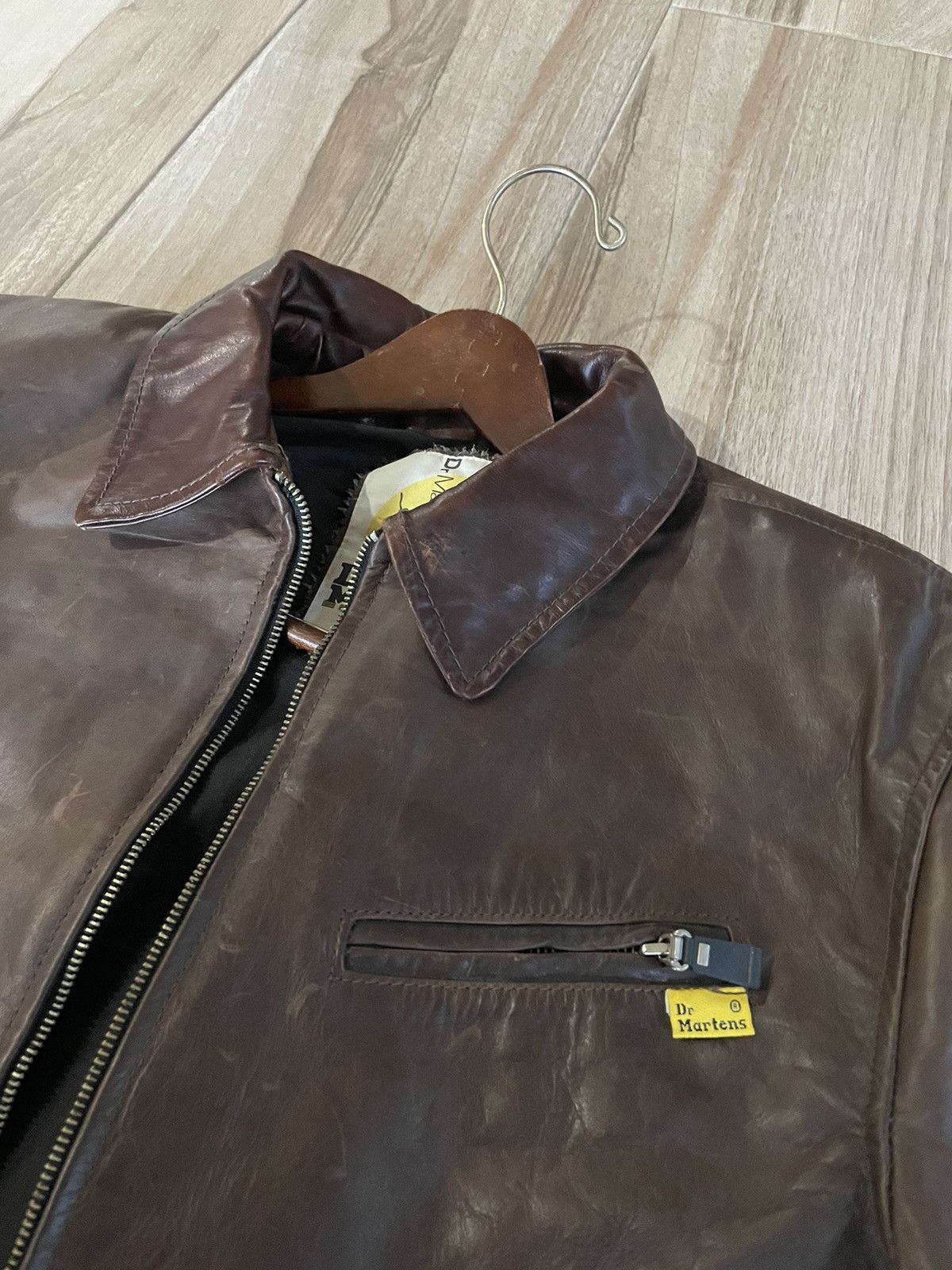 Dr. Martens Vintage 90’s Dr. Martens Leather Bomber Jacket Size US M / EU 48-50 / 2 - 6 Thumbnail
