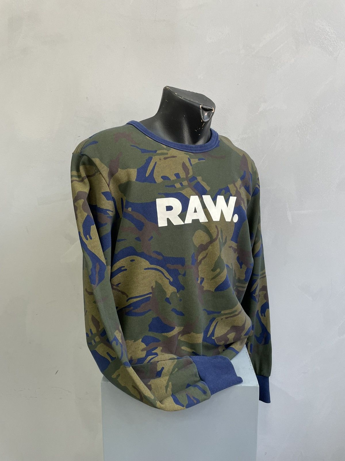 G-Star G star raw camo big logo sweatshirt y2k Size US M / EU 48-50 / 2 - 5 Thumbnail