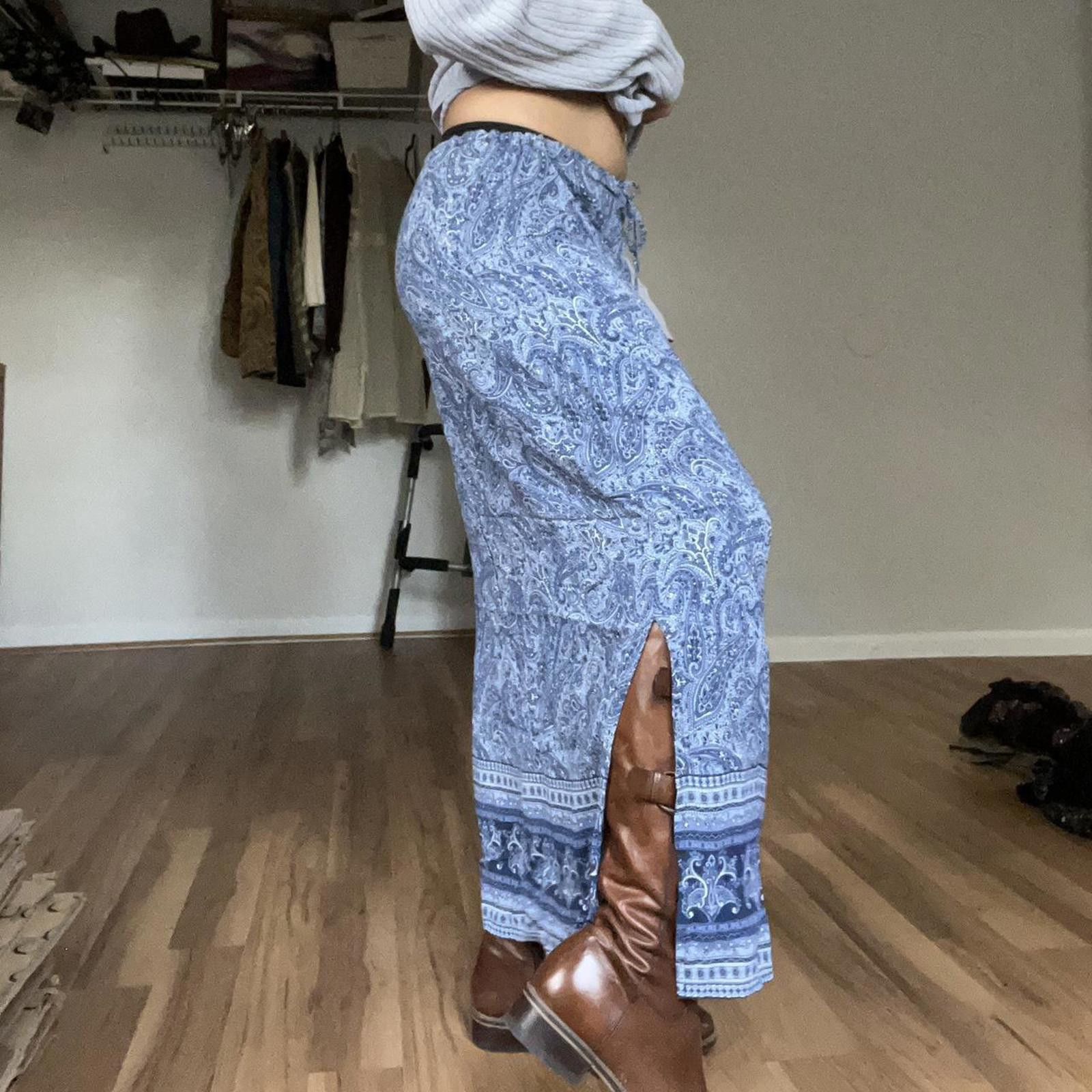 Other Women's Blue Skirt Size 28" / US 6 / IT 42 - 2 Thumbnail