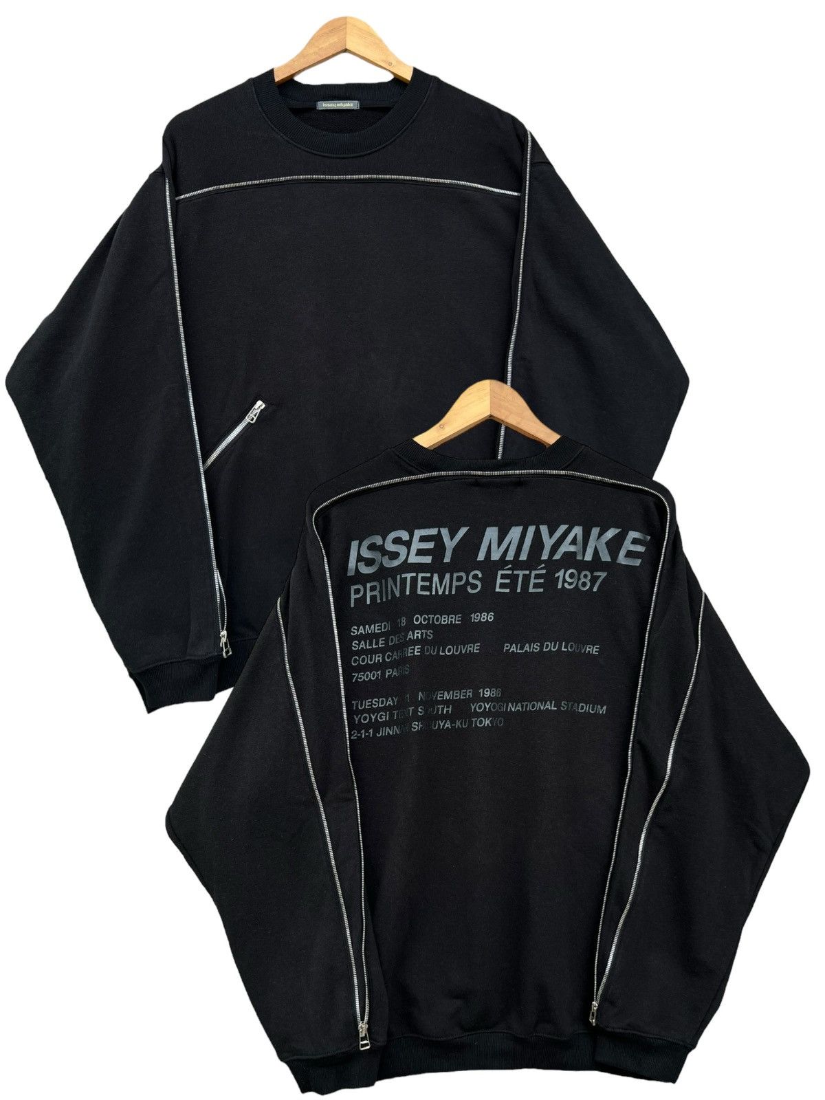 Vintage 80s Issey Sport IS Tsumori Chisato Sweatshirt Hoodie