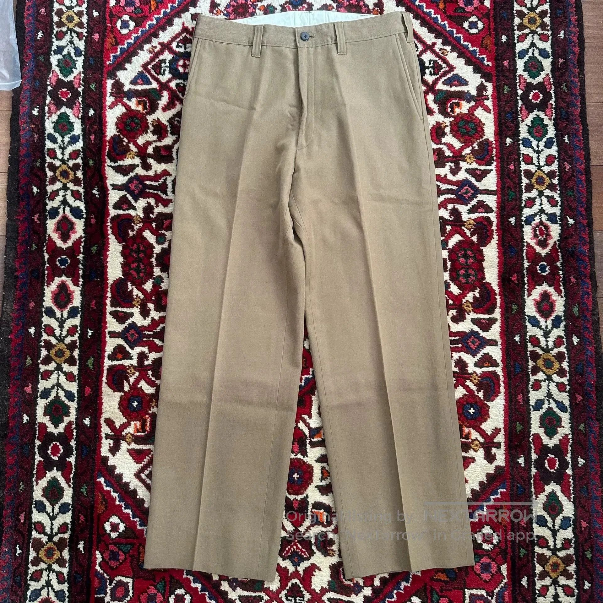 Visvim visvim 19aw mcloud slacks khaki pants. Size US 42 / EU 58 - 1 Thumbnail