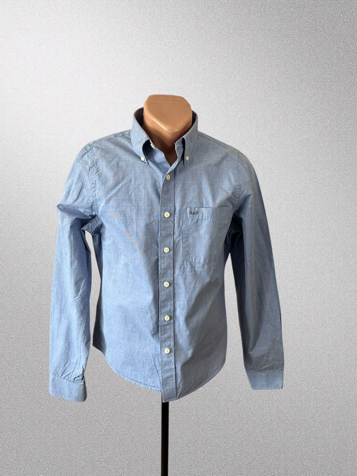 Abercrombie & Fitch Abercrombie & Fitch Muscle blue shirt size M/L Size US M / EU 48-50 / 2 - 1 Thumbnail