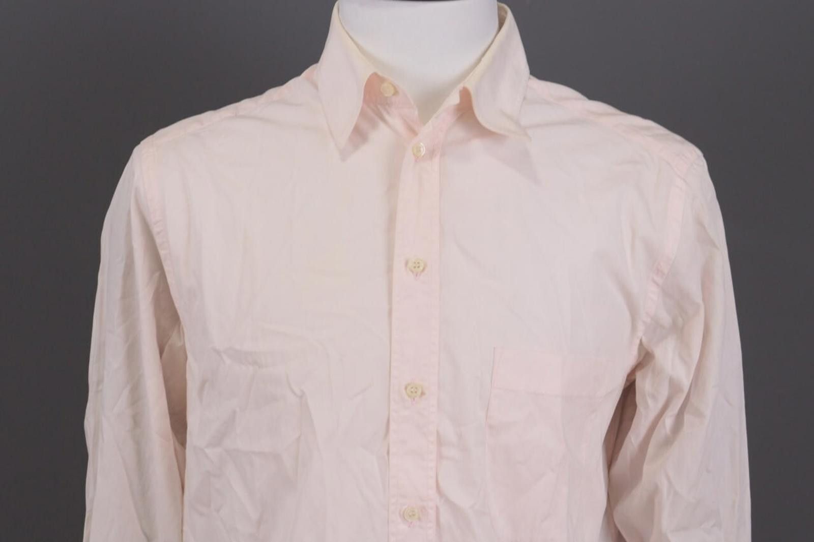 Armani Collezioni Armani Collezioni Pink Button Down Shirt Size 40 / 15 3/4 Size US M / EU 48-50 / 2 - 4 Thumbnail