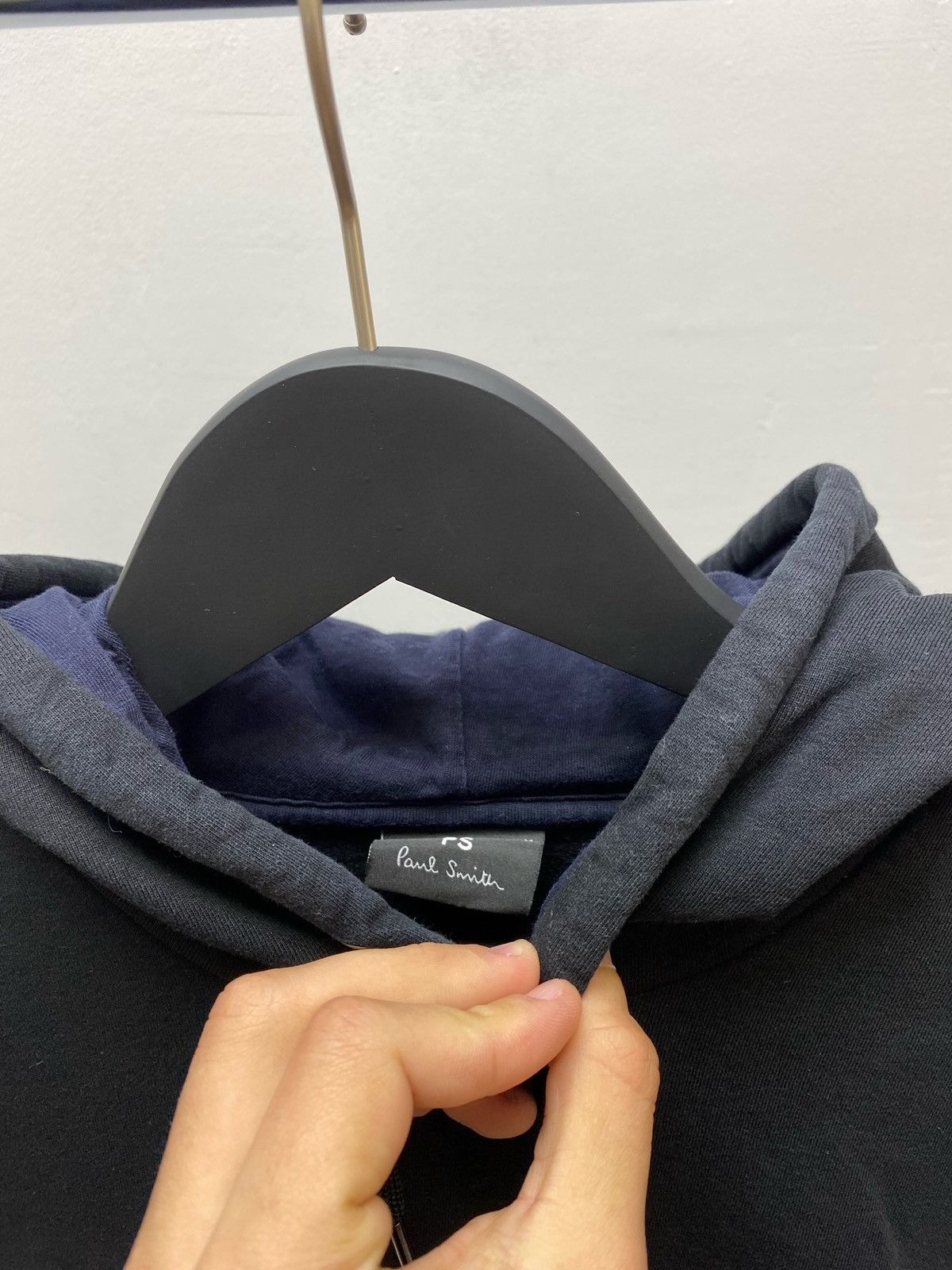 Paul Smith × Vintage Vintage Paul Smith Surfing Rat Hoodie M Men’s Black Size US M / EU 48-50 / 2 - 10 Thumbnail