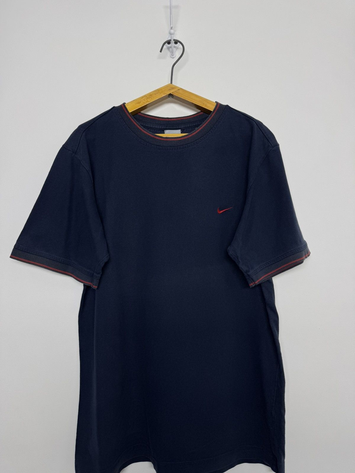 Nike Vintage Nike Swoosh T-Shirt 90’s Size US M / EU 48-50 / 2 - 2 Thumbnail