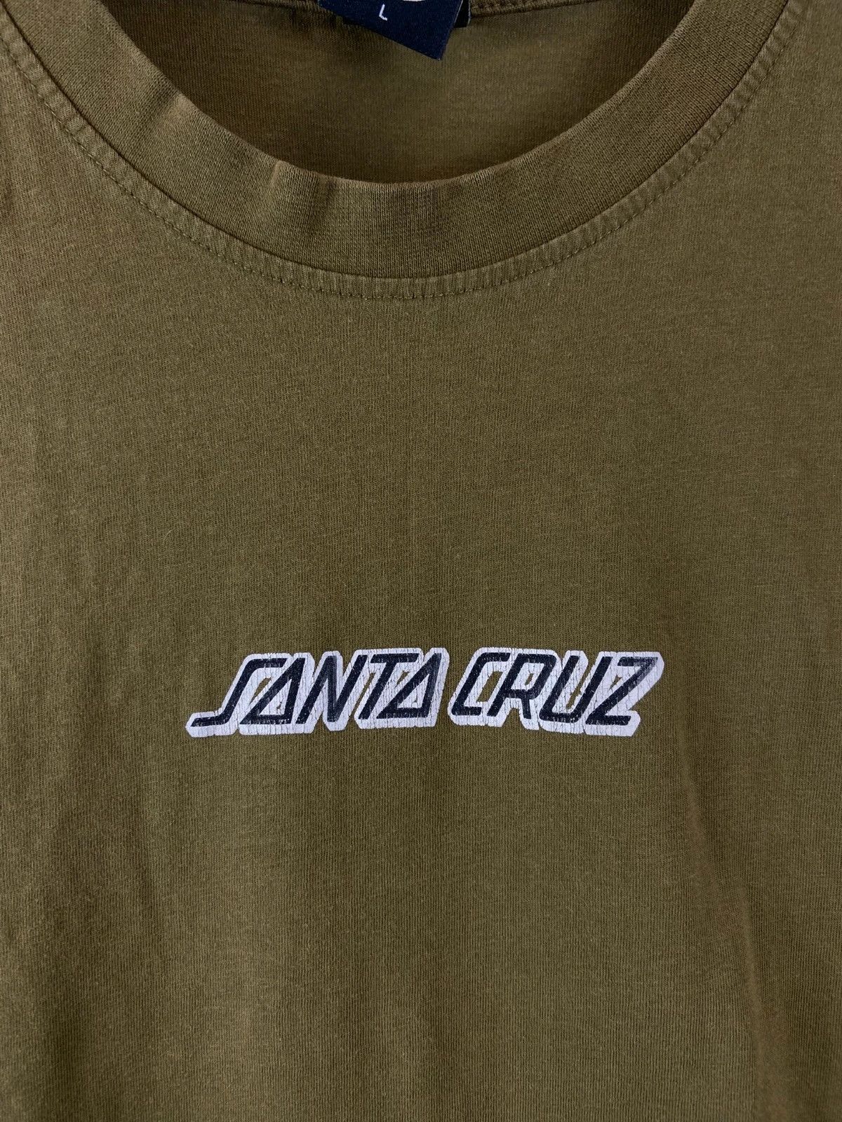 Santa Cruz Skateboards Santa Cruz Green Tee / Clean Skate Heritage (L) Size US L / EU 52-54 / 3 - 4 Thumbnail