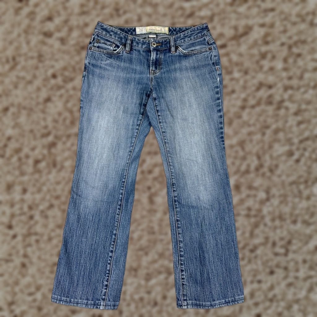 Loft LOFT Jeans Women's 6 Blue Denim Bootcut Low Rise 29in 5-Pocket Stretch Womens Size 28" / US 6 / IT 42 - 1 Thumbnail