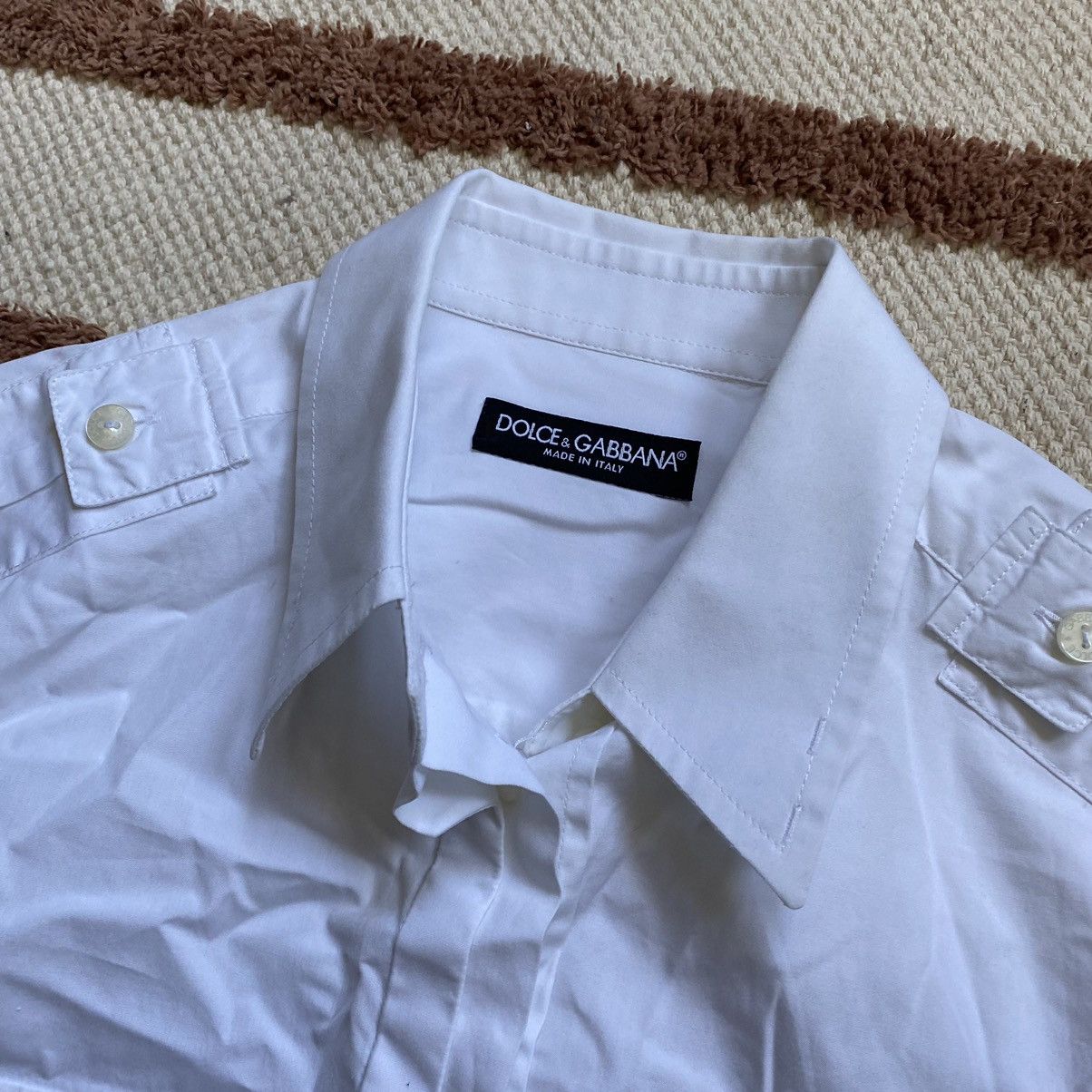 Dolce & Gabbana RARE DOLCE AND GABBANA MULTIPOCKET SHIRT Size M / US 6-8 / IT 42-44 - 5 Thumbnail