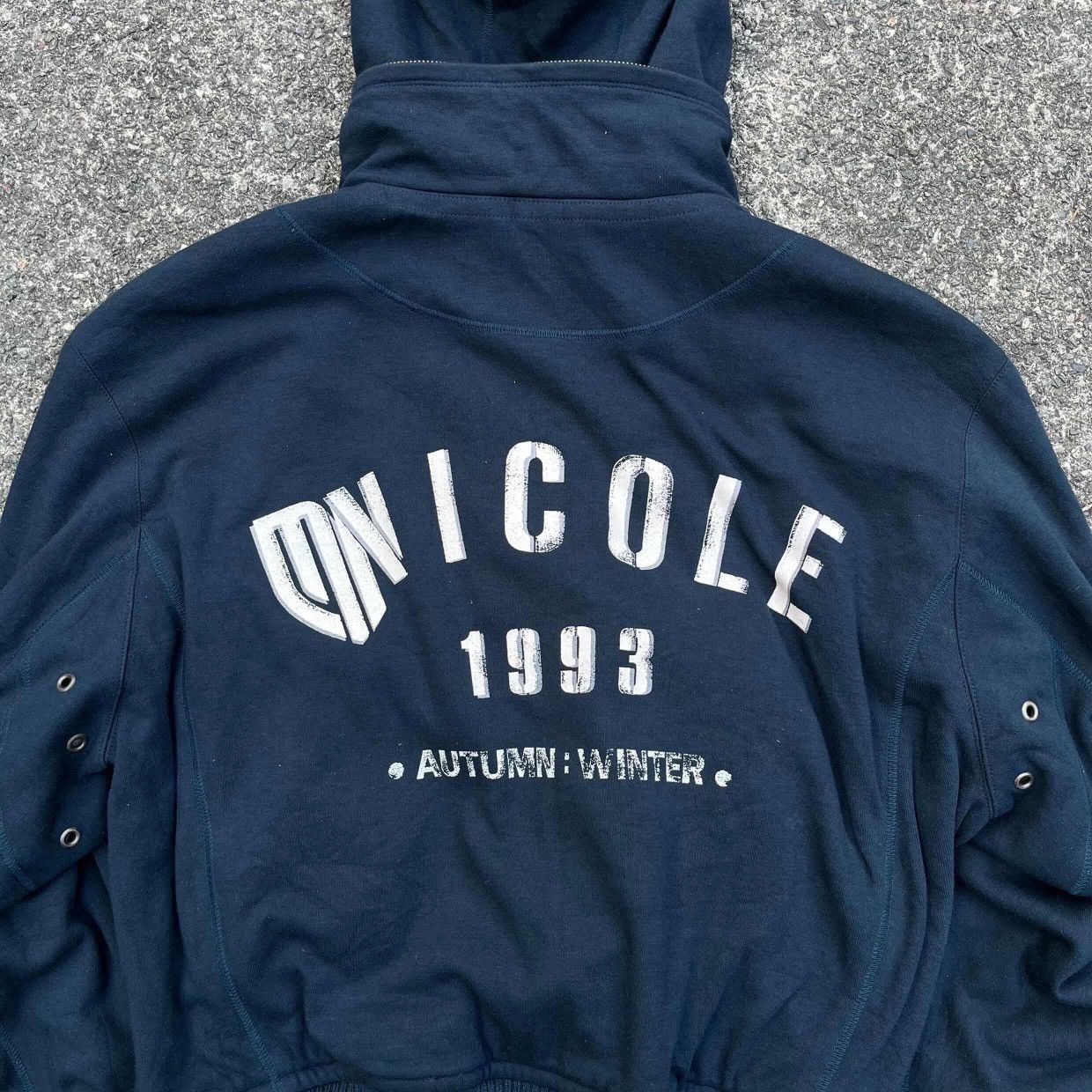 Nicole Club Archival AW/1993 Nicole Monsieur Reversible Bomber Jacket Size US M / EU 48-50 / 2 - 3 Thumbnail