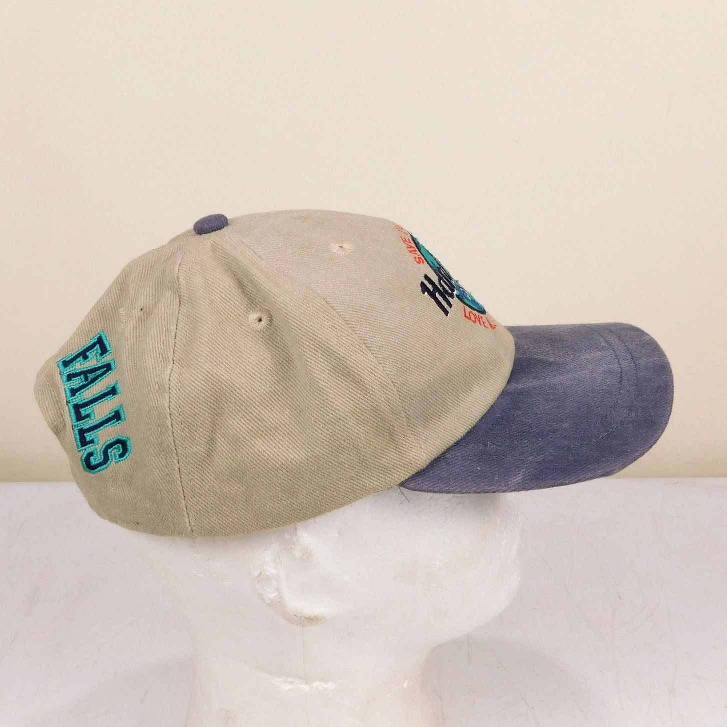 Hard Rock Cafe 90s Hard Rock Cafe Niagara Falls Hat Save The Planet Size ONE SIZE - 3 Thumbnail