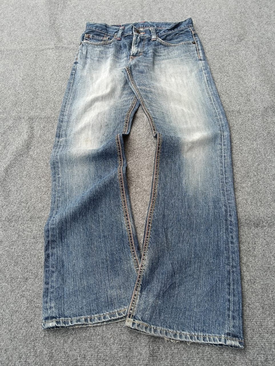 Edwin 🔥Hot EDWIN 512 Bootcut Denim Jeans - Japanese Vintage Wash. Size US 31 - 2 Thumbnail