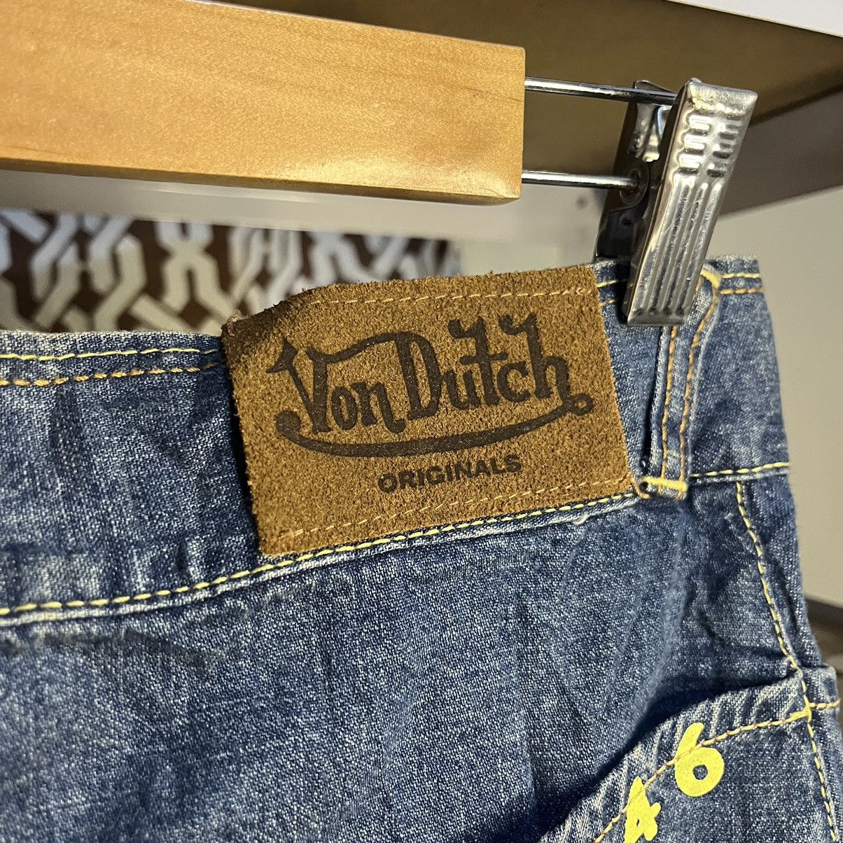 Japanese Brand × Von Dutch Y2K Von Dutch Mini Skirt (Rare) Size 28" / US 6 / IT 42 - 3 Thumbnail