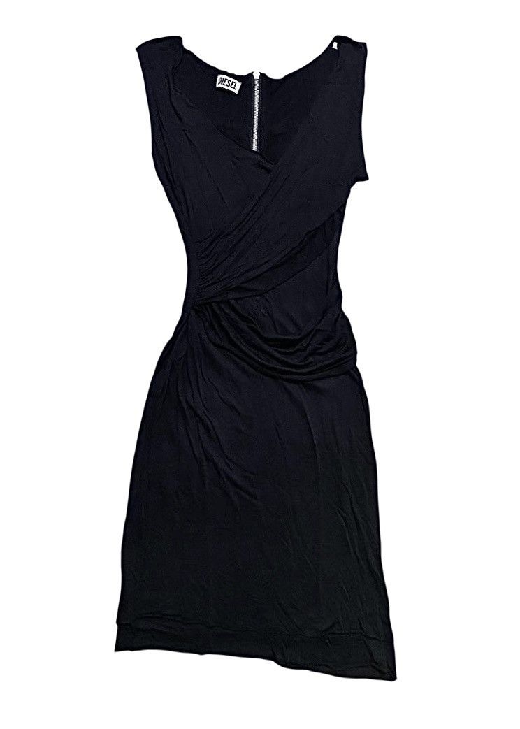 Diesel Diesel Avantgarde Archive Distressed Sleeveless Ruffle Dress Size XS / US 0-2 / IT 36-38 - 1 Thumbnail
