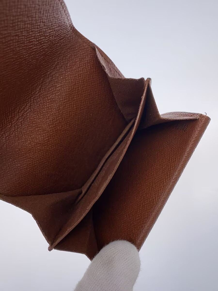 Louis Vuitton Monogram Porte Monet Guze Canvas Brown