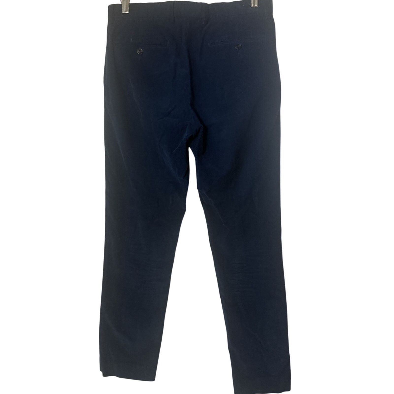 J.Crew J Crew Bowery Corduroy Pant Blue Slim Career Office Preppy Size US 32 / EU 48 - 2 Thumbnail