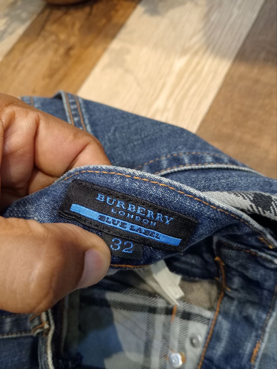 Burberry BURBERRY BLUE LABEL BLUE DENIM JEANS Size US 32 / EU 48 - 10 Thumbnail