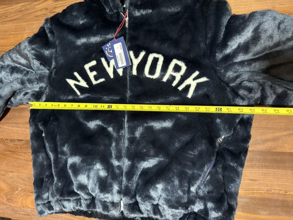 Kith × New York Yankees Kith for the NY Yankees Faux Fur Jacquard Jaysen Hoodie XL Size US XL / EU 56 / 4 - 14 Thumbnail