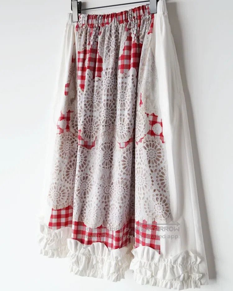 Comme des Garcons Comme Des Garcons size XS Digital Print Skirt Size 23" - 2 Thumbnail
