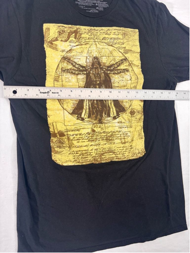 Mad Engine Men's Star Wars Mad Engine Darth Vader Tshirt Size M Black Size US M / EU 48-50 / 2 - 2 Thumbnail