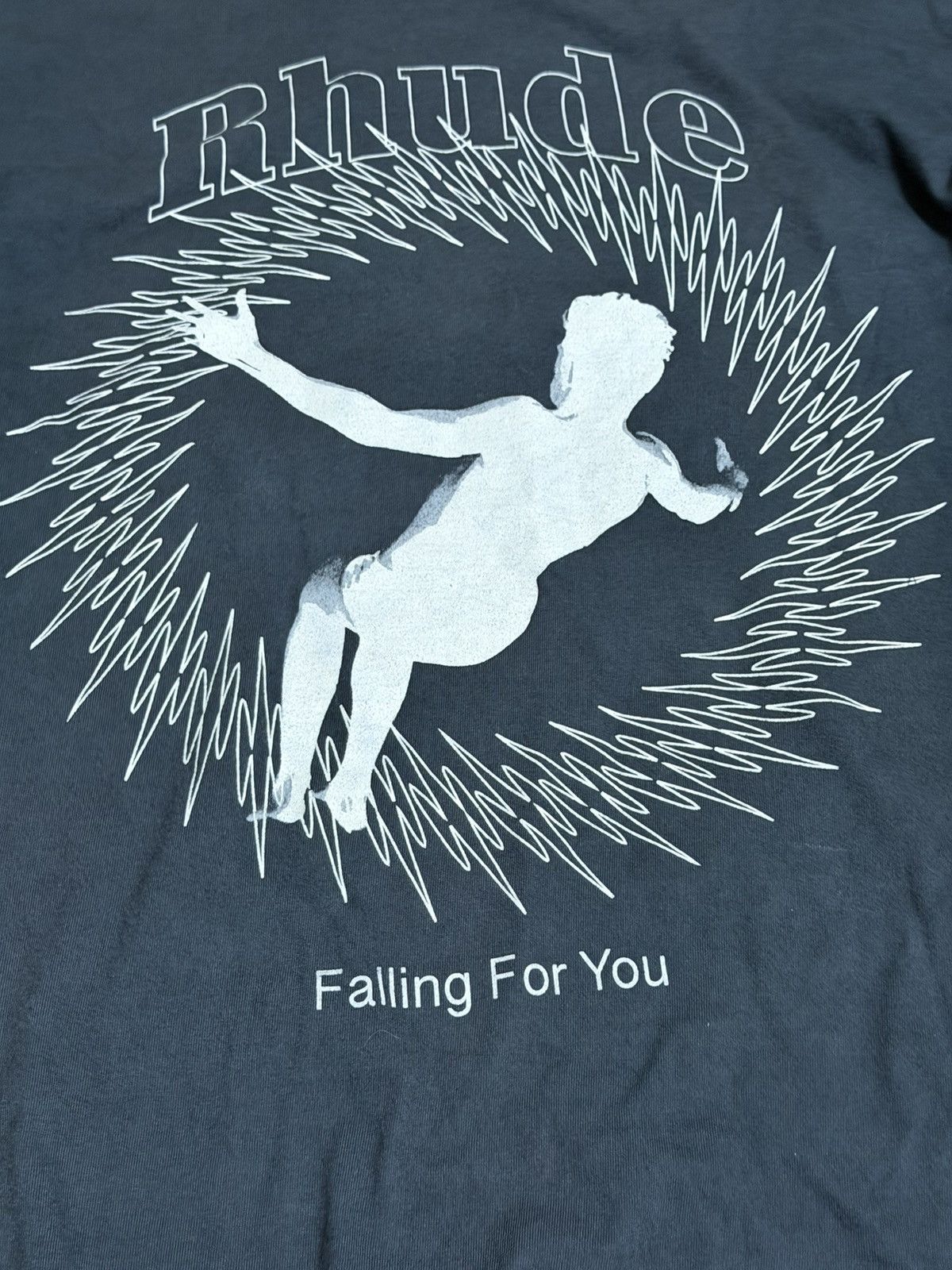 Rhude 🔥Rhude 'Falling For You' Long Sleeve Graphic Print T-Shirt Size US L / EU 52-54 / 3 - 3 Thumbnail