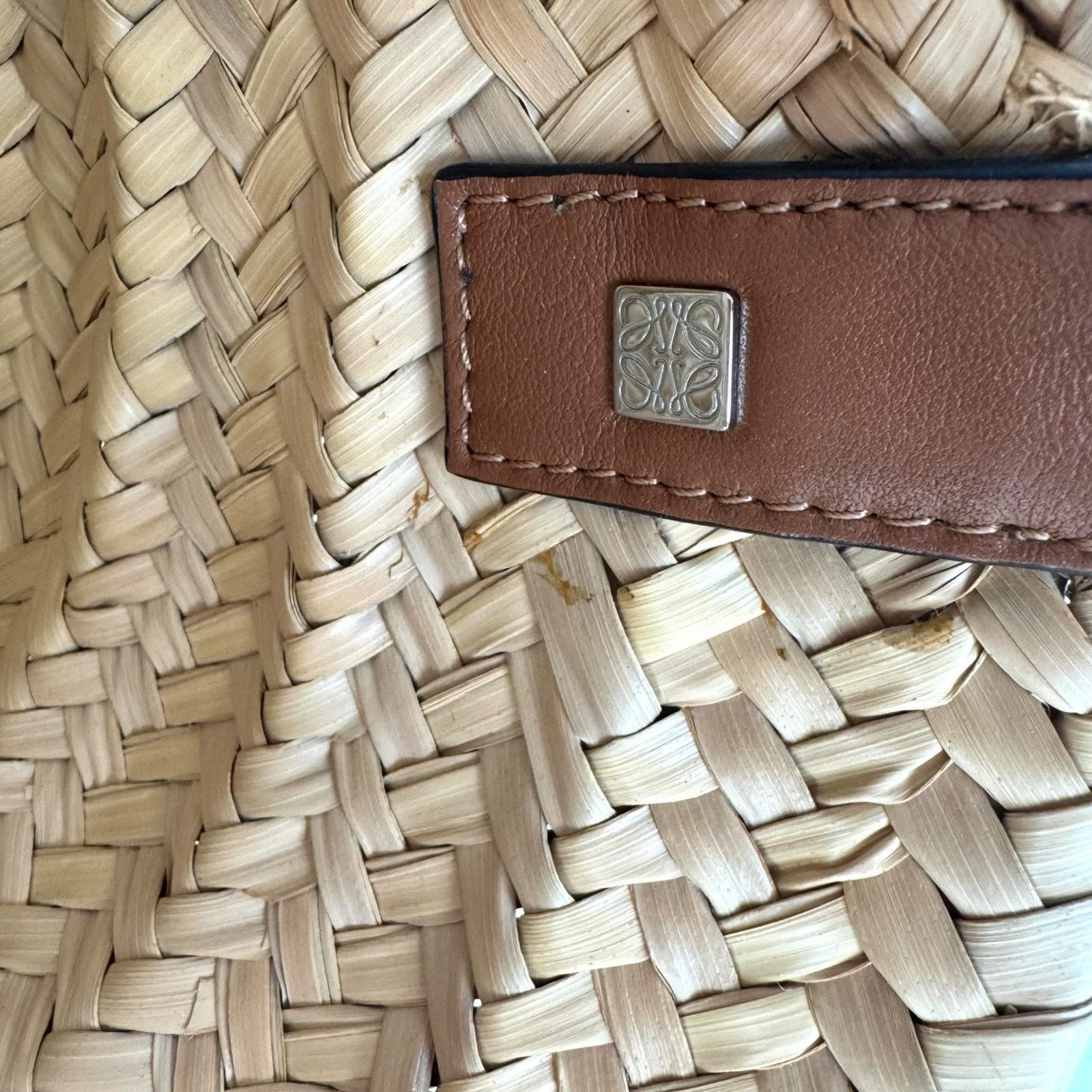 Loewe Loewe Raffia Basket Bag Size ONE SIZE - 13 Thumbnail
