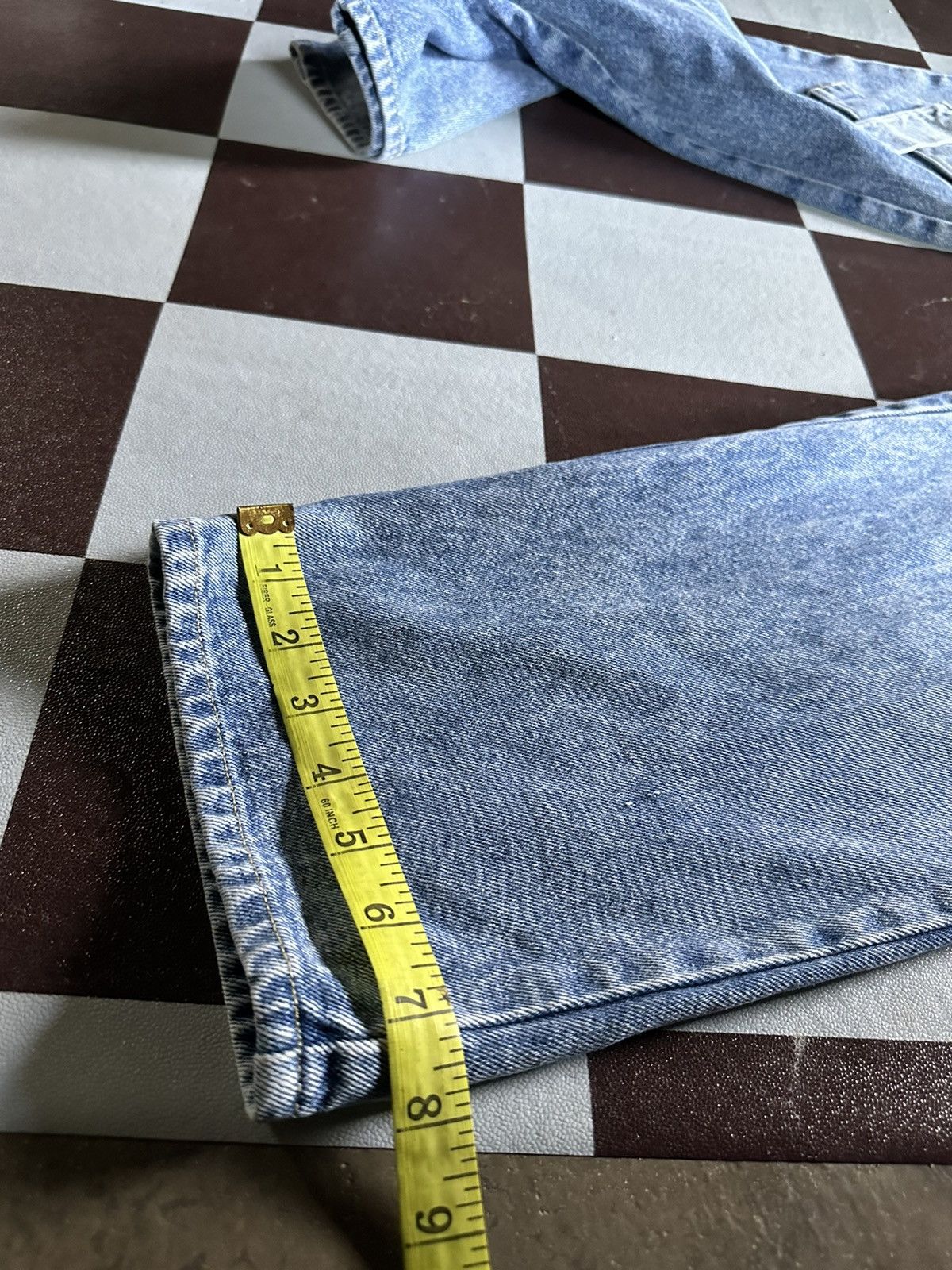 Vintage B.scott blue denim jeans Size US 28 / EU 44 - 12 Thumbnail