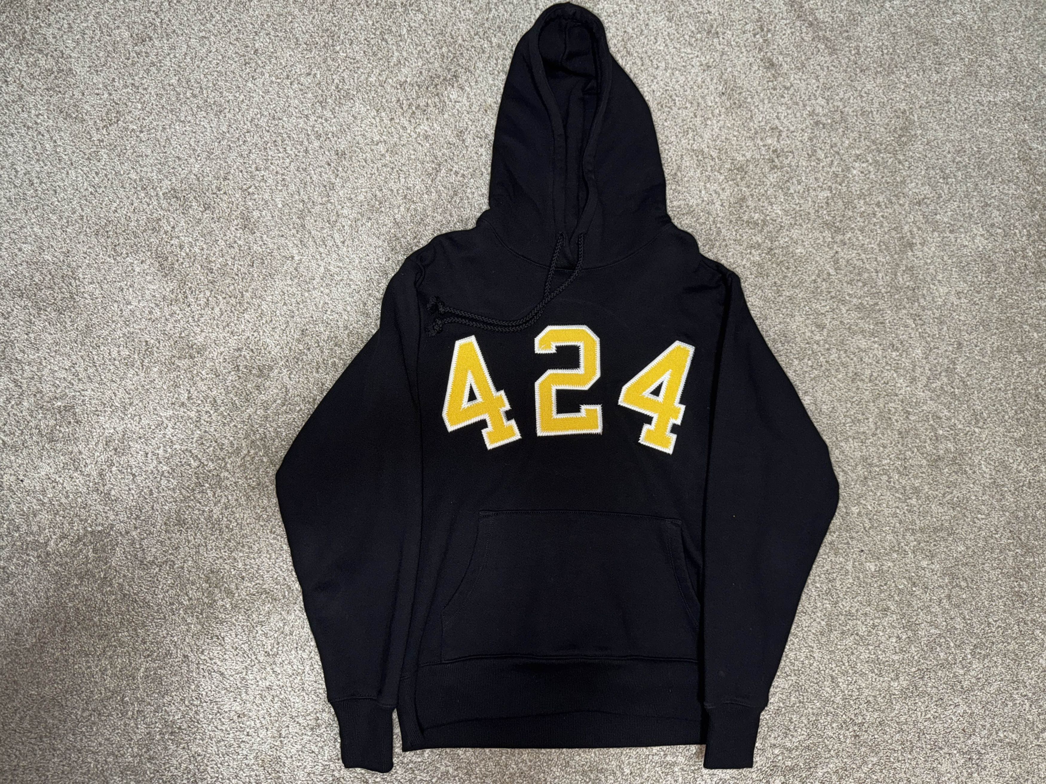 424 On Fairfax 424 On Fairfax University Hooded Sweatshirt Grailed