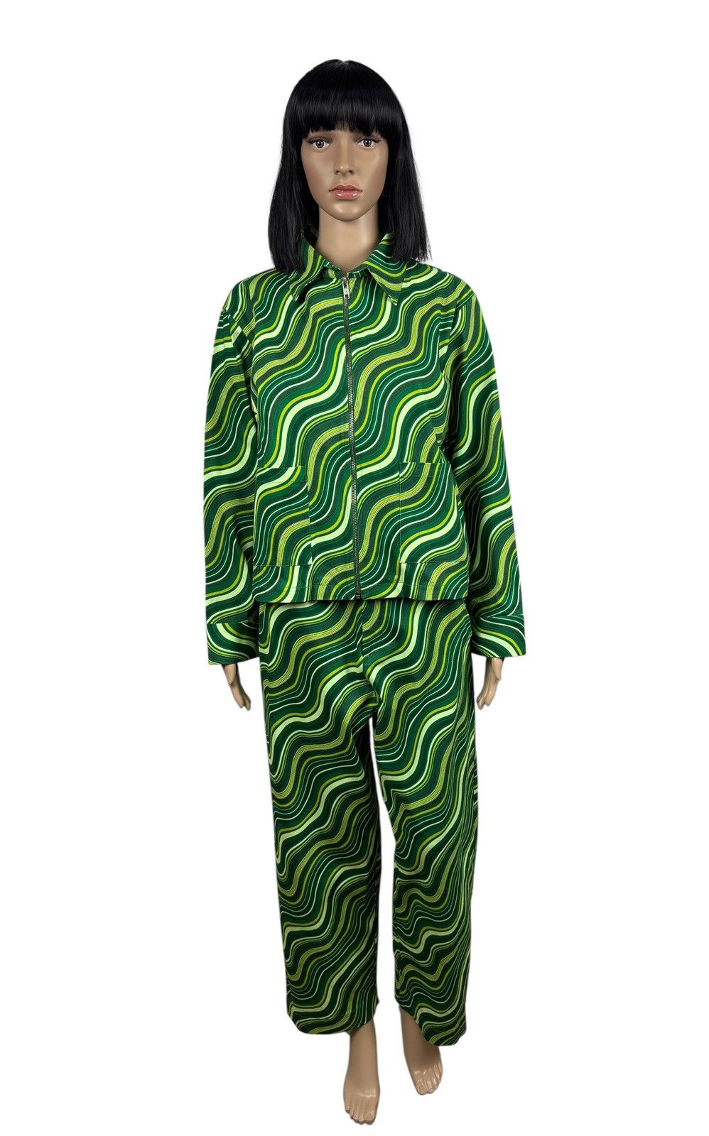 Other Ilk + Ernie Printed Suit Jacket and Pants Cotton size M Size M / US 6-8 / IT 42-44 - 1 Thumbnail