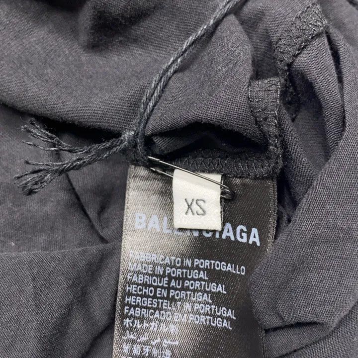 Balenciaga Balenciaga SS23 Letter Print Black T-Shirt 0079-2507 Size US XS / EU 42 / 0 - 1 Thumbnail