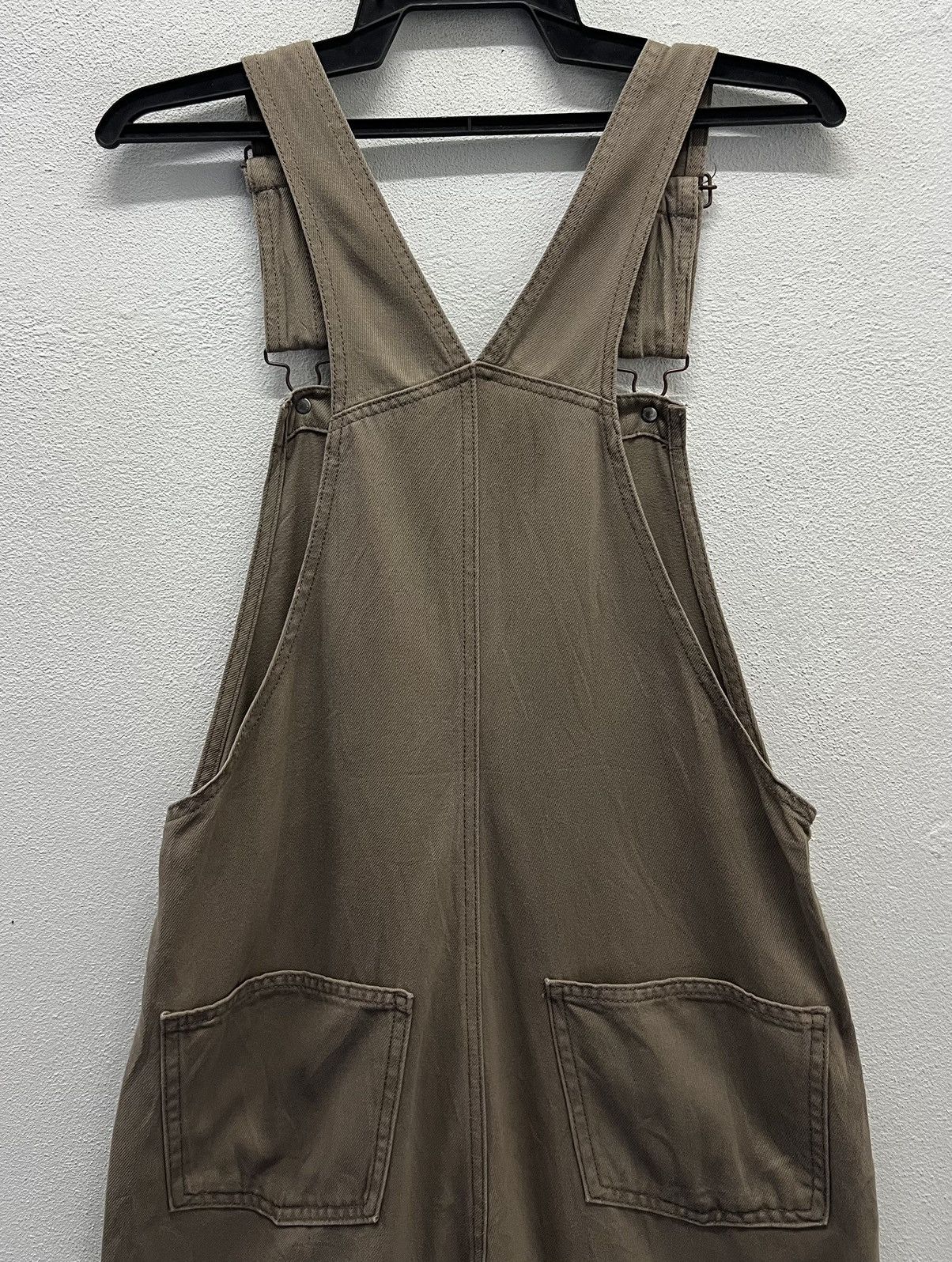 GU VINTAGE GU JEANS BROWN OVERALLS Size US 32 / EU 48 - 4 Thumbnail