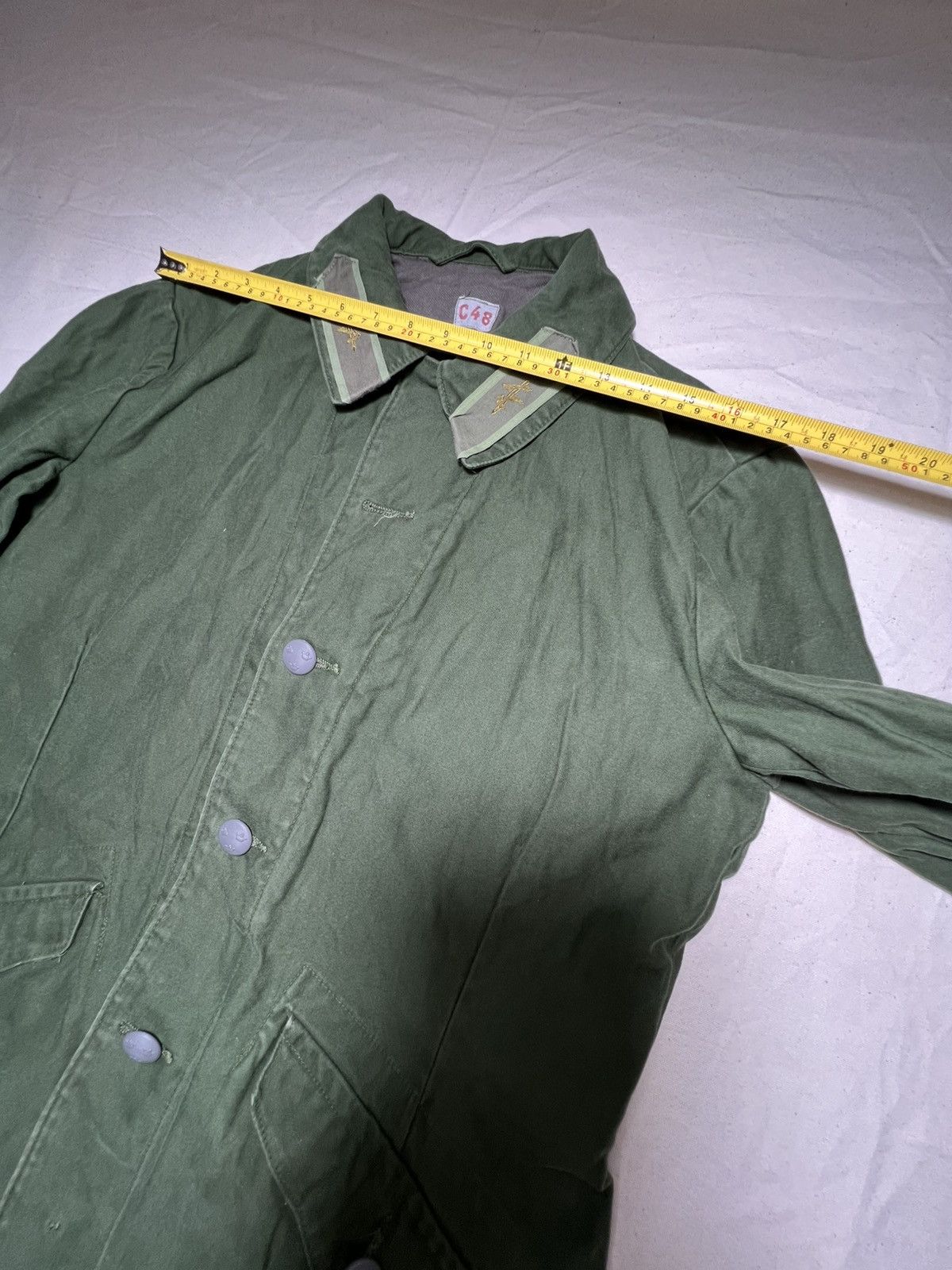 Vintage Vintage 70c Swedish Army C48 Field Jacket Size US M / EU 48-50 / 2 - 10 Thumbnail