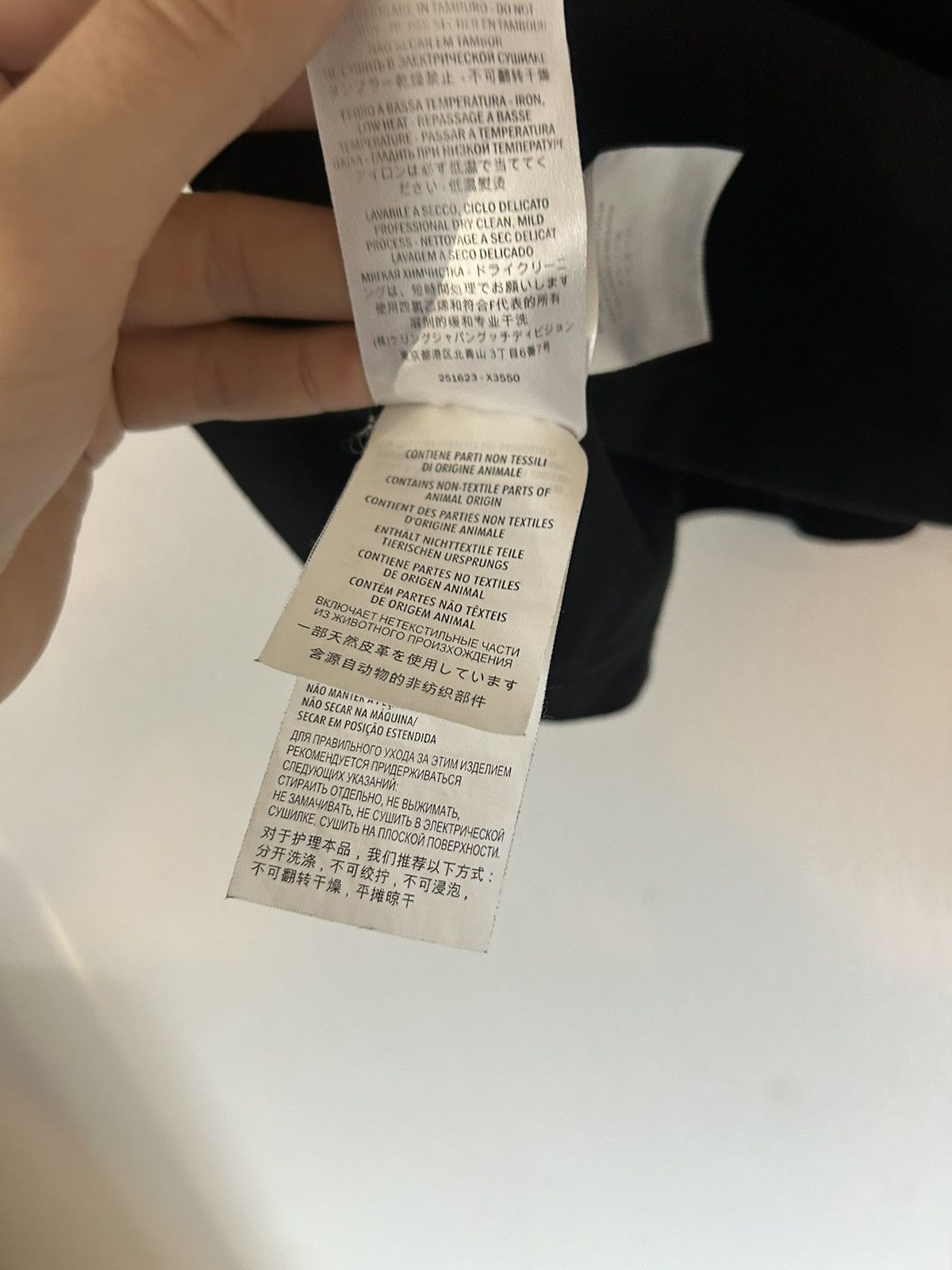 Gucci Black GG Embroidered Logo Pique Polo Size US XL / EU 56 / 4 - 9 Thumbnail