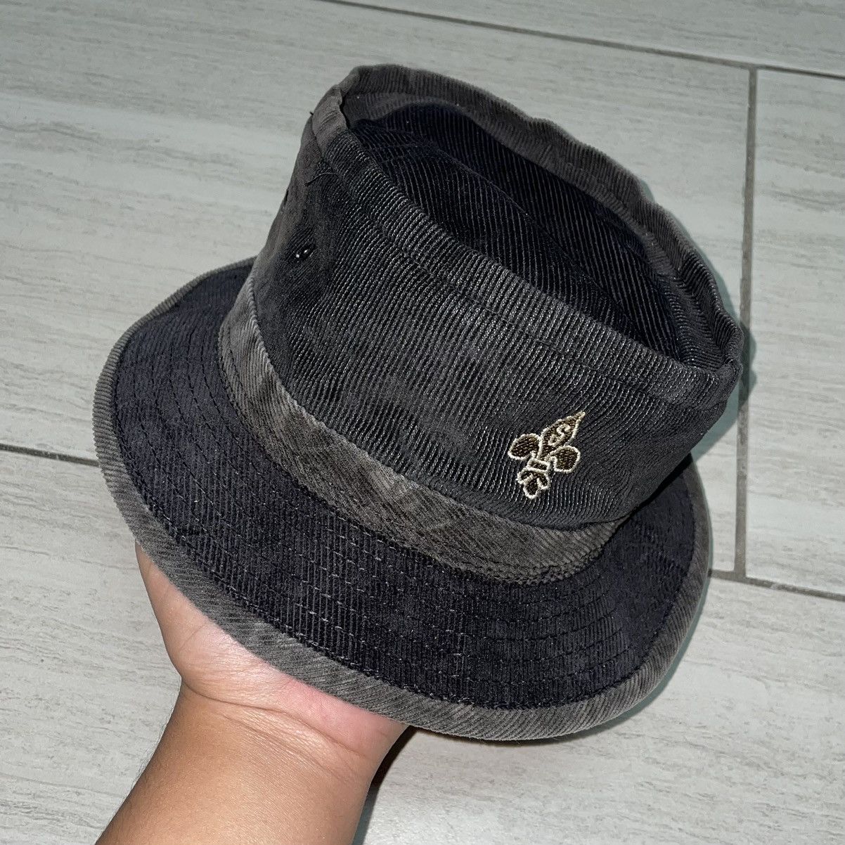 Vintage Stussy 90s Corduroy Bucket Hat | Grailed