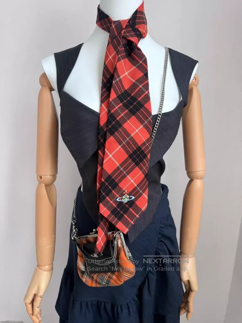 Vivienne Westwood Vivienne Westwood Rare 90s Orange Tie Size ONE SIZE - 8 Thumbnail
