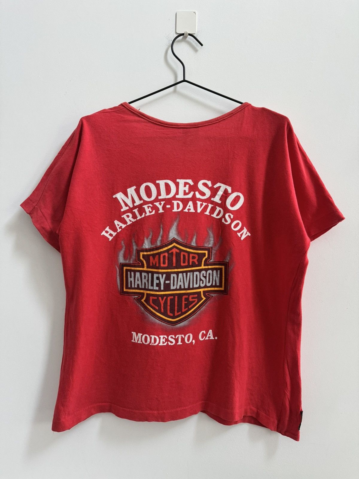 Harley Davidson 3D Emblem Vintage Harley Davidson Shirt Womens Size L / US 10 / IT 46 - 6 Thumbnail