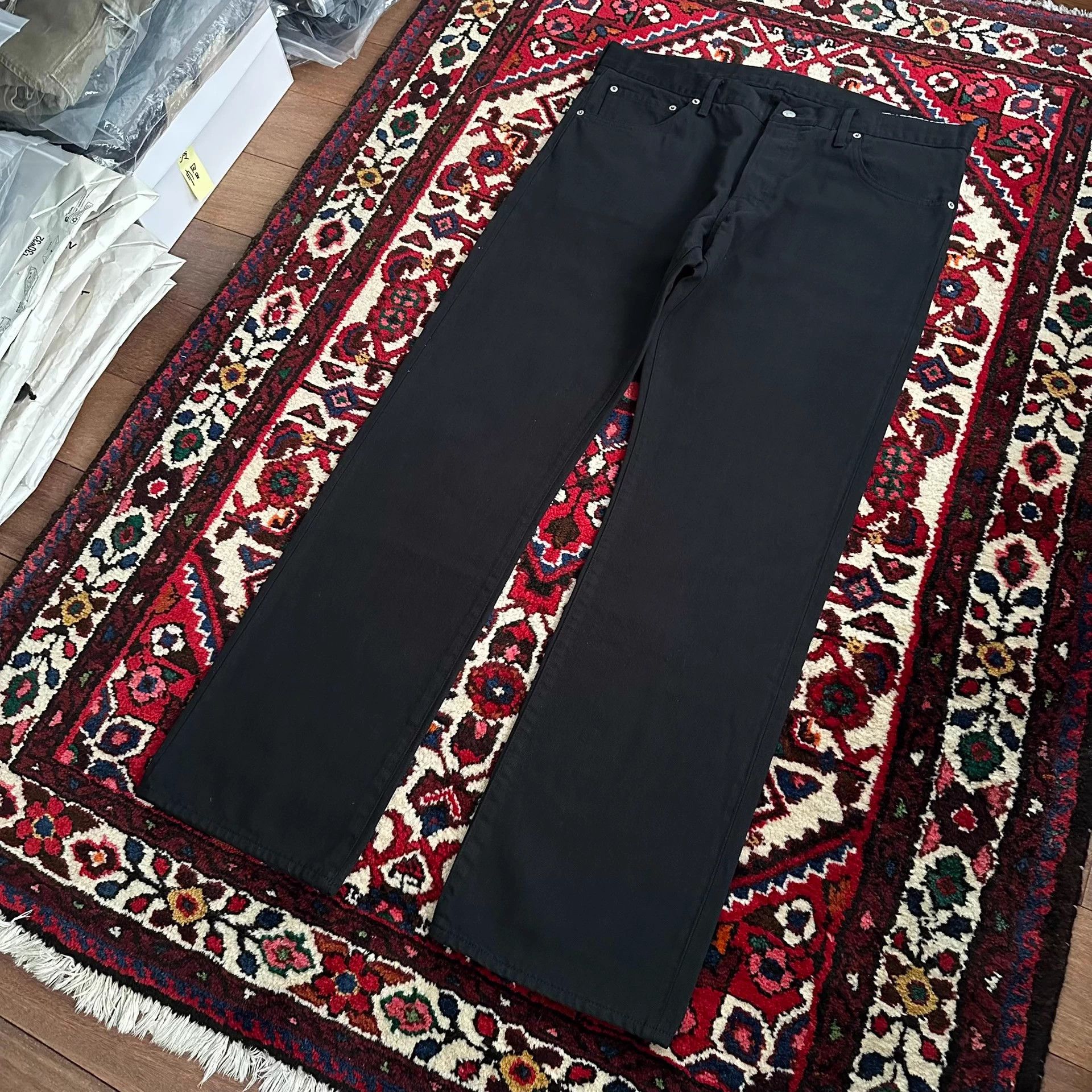 Visvim VISVIM 21AW OVERDYE SPOT Black Dyed Jeans 4 Size US 36 / EU 52 - 3 Thumbnail