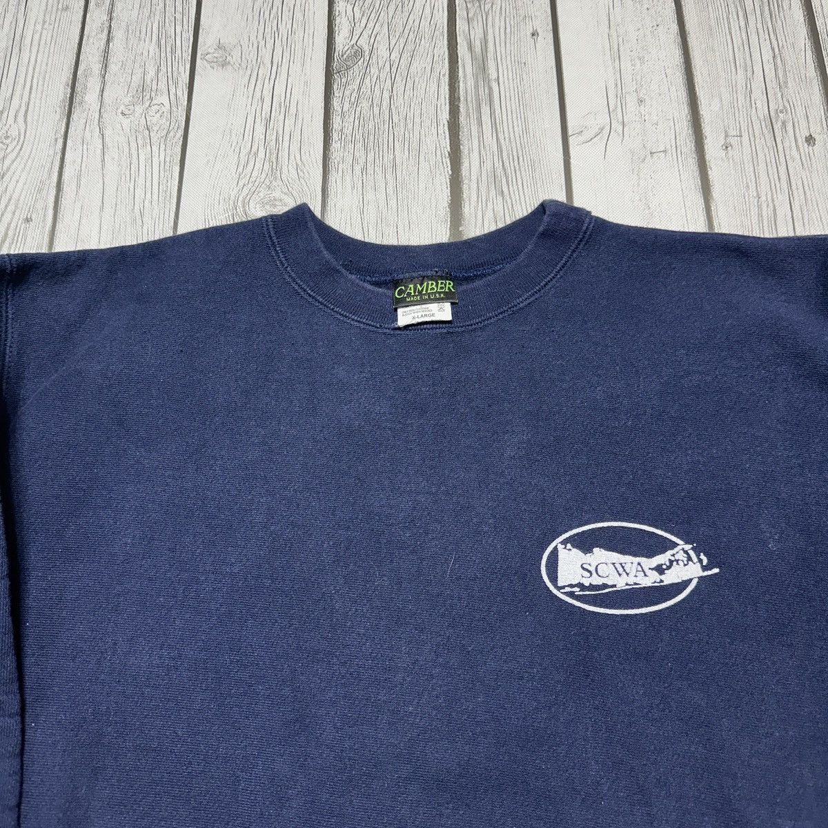 Vintage Vintage Suffolk County Water Authority sweatshirt Size US XL / EU 56 / 4 - 3 Thumbnail