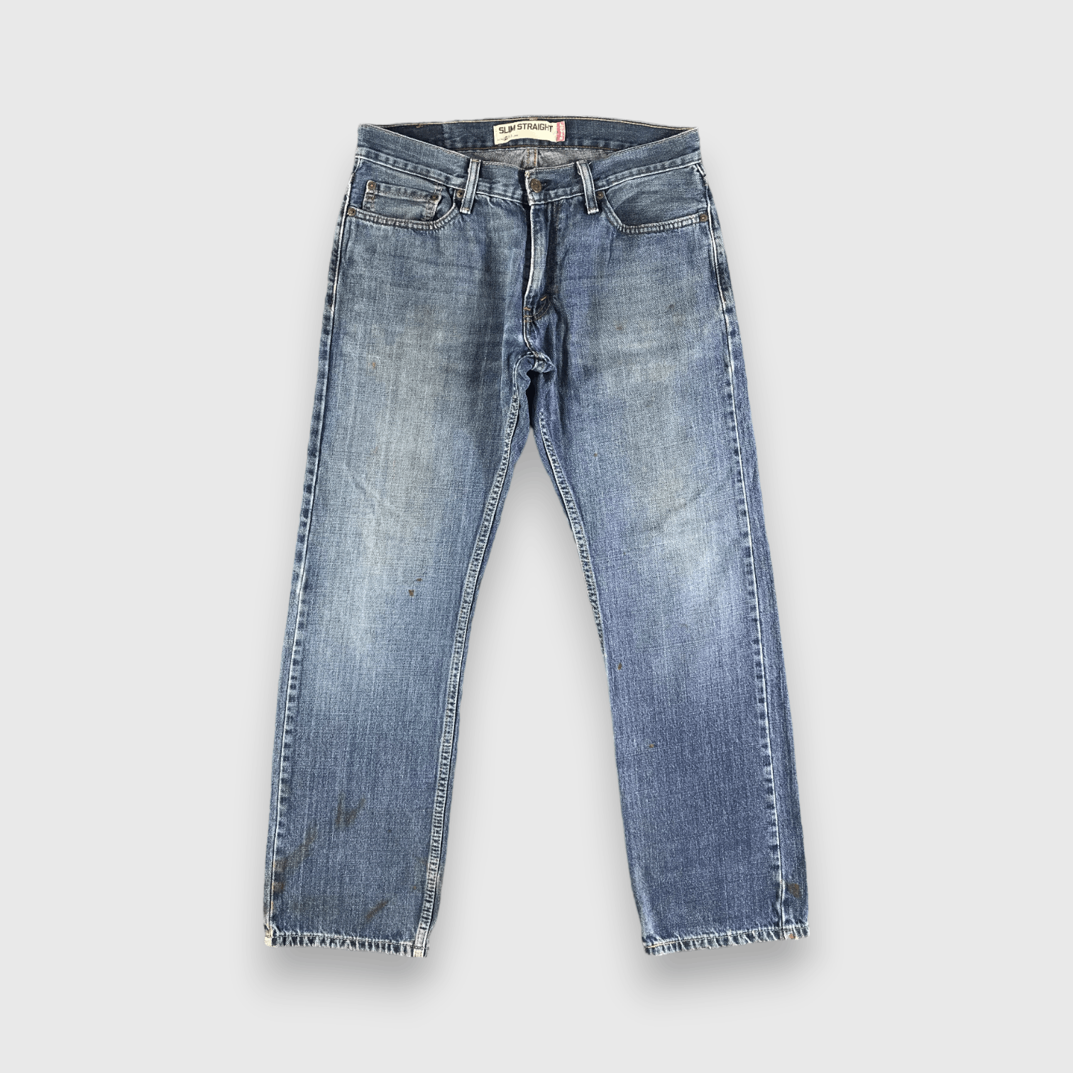 Levi's Vintage Blue Wash Levis 514 Jeans-J3506 Size US 33 - 1 Thumbnail