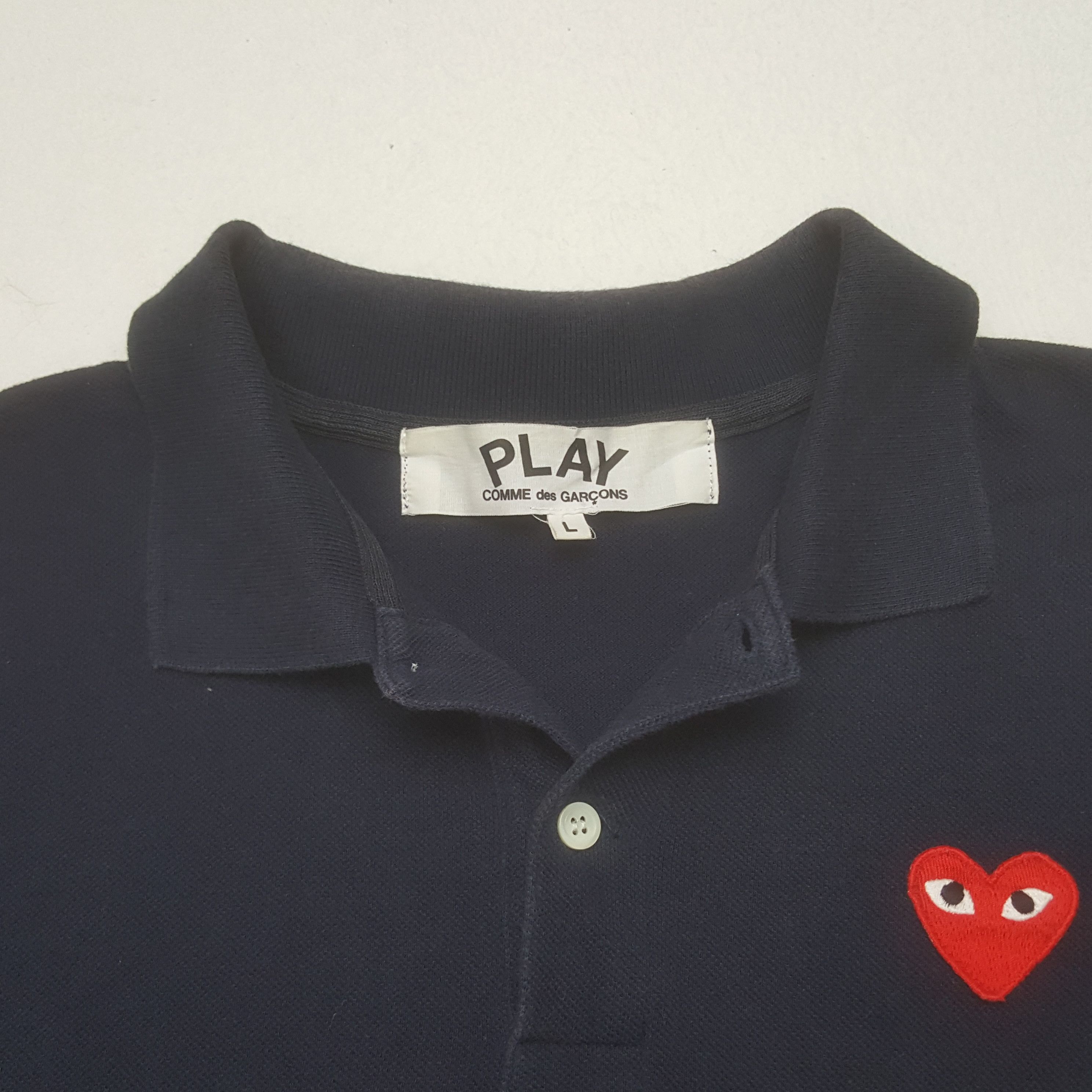 Comme des Garcons PLAY × Japanese Brand × Vintage Vintage AW2016 Comme des Garcons PLAY Polos Shirt Size US M / EU 48-50 / 2 - 4 Thumbnail