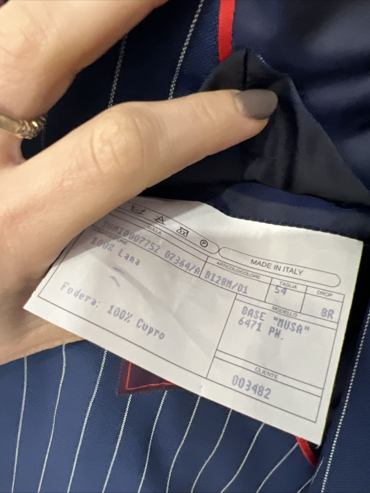 Isaia Isaia Full Suit Size 54R - 4 Thumbnail