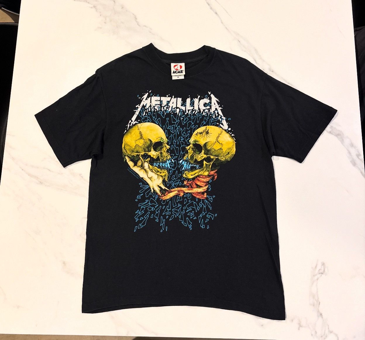Acme Clothing Vintage Metallica 1991 band music t shirt Acme tag size M Size US M / EU 48-50 / 2 - 1 Thumbnail