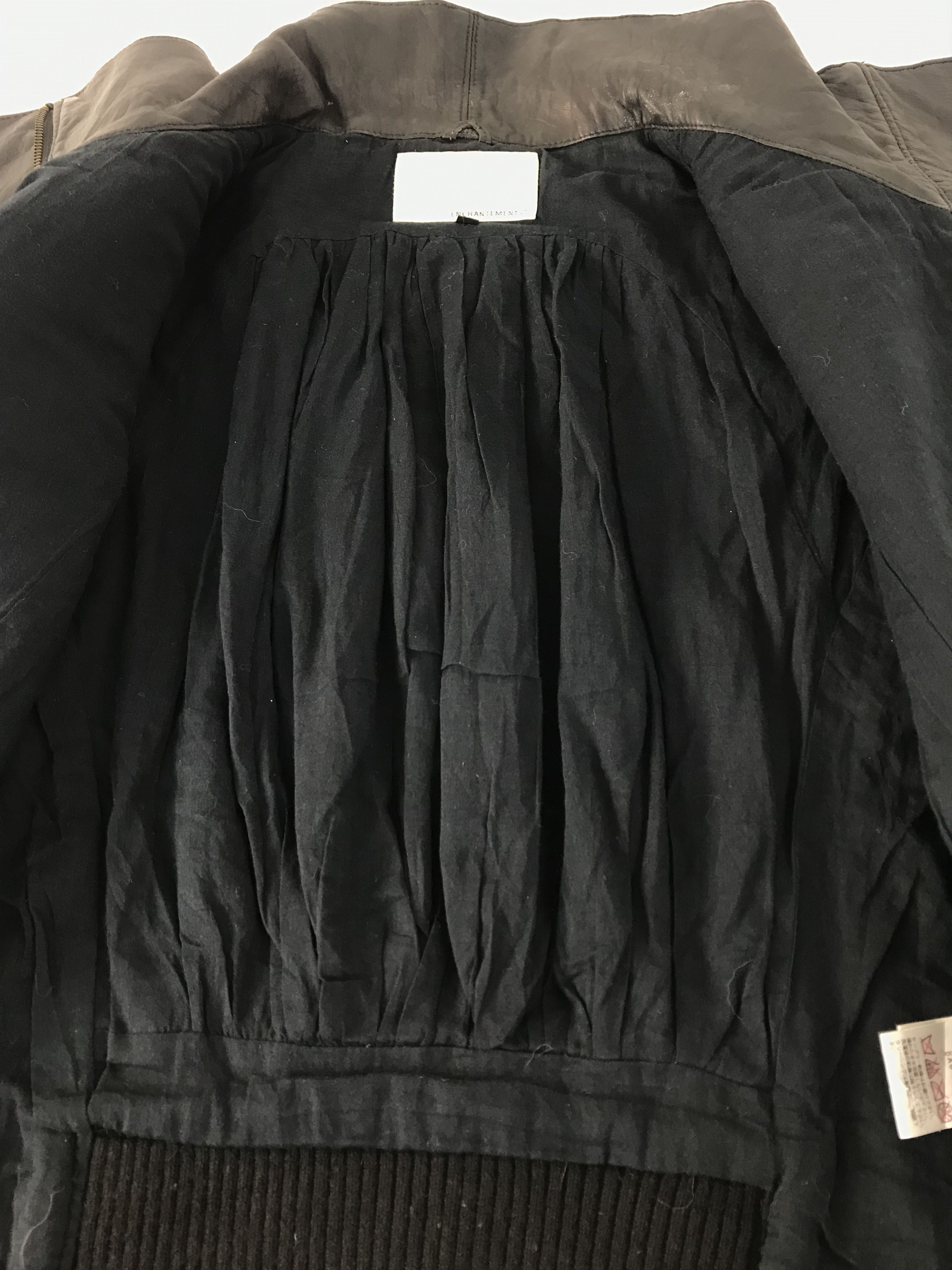 Enchantment 90s Enchantment Leather Biker Jacket Full Zip Luxury Size XS / US 0-2 / IT 36-38 - 6 Thumbnail