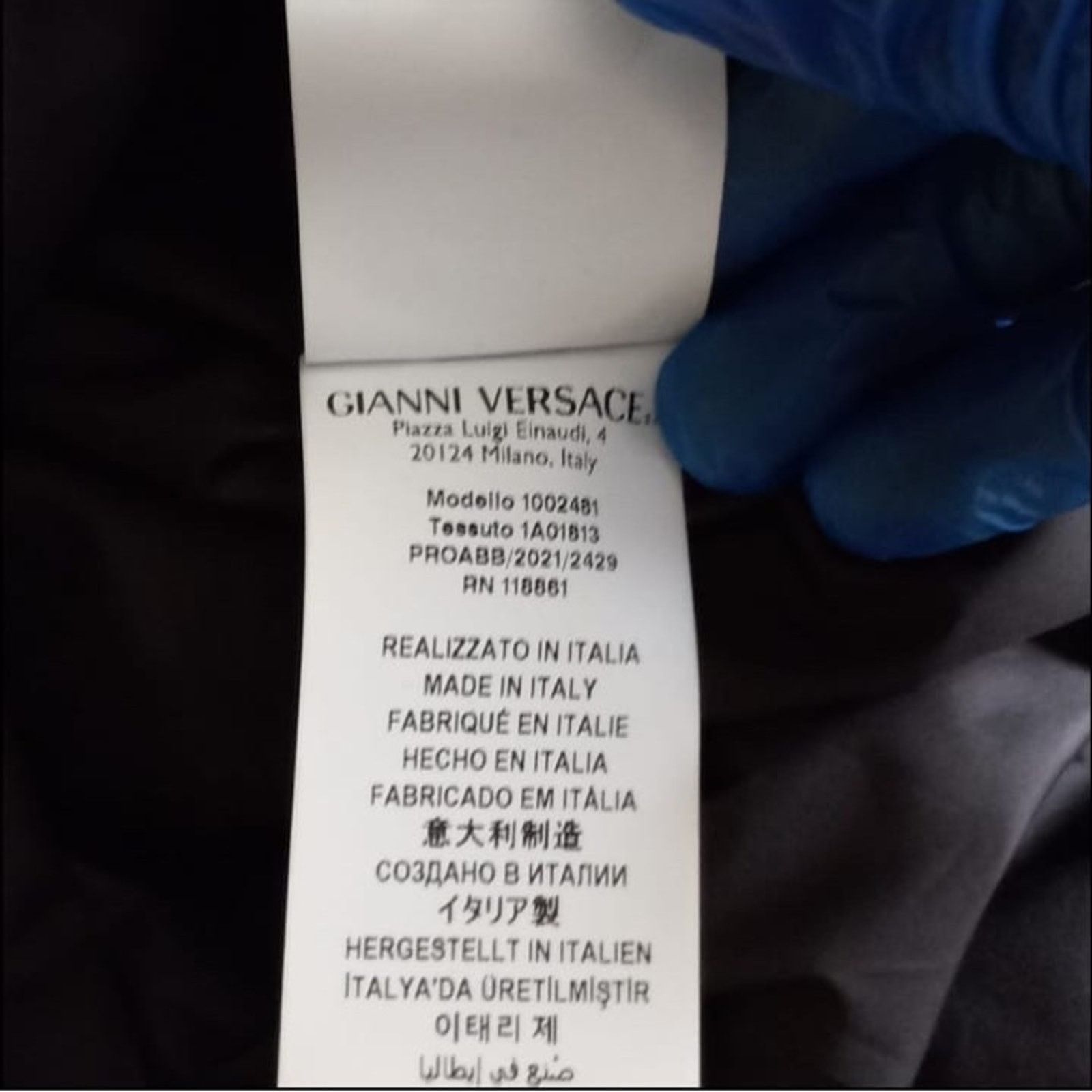 Versace Versace Panelled Hooded Track Jacket Size EU:52/US: XL. NWT Size US XL / EU 56 / 4 - 9 Thumbnail